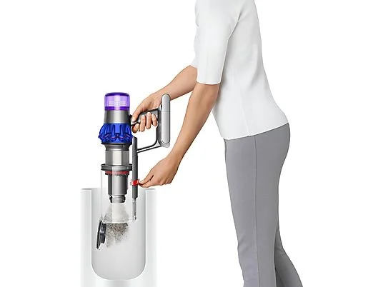 Aspirador escoba - Dyson v15 Detect™ Fluffy, Potencia automática 240, Accesorio para Colchones y Tapicería, 60 min, Cepillo FluffyOptic, Níquel - Imagen 4