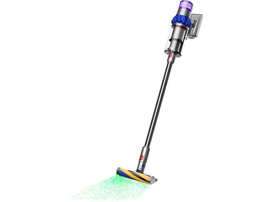 Aspirador escoba - Dyson v15 Detect™ Fluffy, Potencia automática 240, Accesorio para Colchones y Tapicería, 60 min, Cepillo FluffyOptic, Níquel - Imagen 5