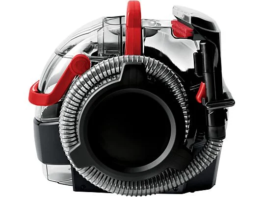 Aspirador sin bolsa - Bissell SpotClean Pro, 750 W, 2.8 l, Limpieza manchas profesional, Negro y Rojo - Imagen 5