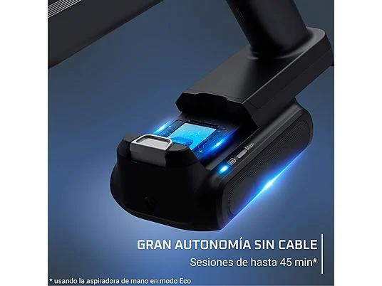 Aspirador escoba - Rowenta X-Pert 7.60 RH6A39, 140 W, Ultraligera, 45 min. autonomía, Depósito 0.44L, Accesorios, Púrpura - Imagen 2