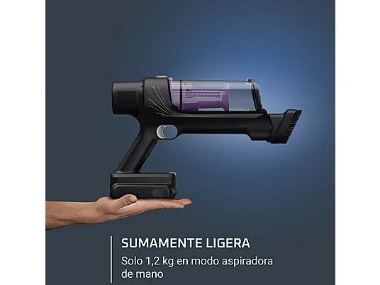 Aspirador escoba - Rowenta X-Pert 7.60 RH6A39, 140 W, Ultraligera, 45 min. autonomía, Depósito 0.44L, Accesorios, Púrpura - Imagen 3