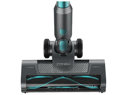 Aspirador escoba - Cecotec Conga Rockstar P50, 265 W, 50 min autonomía,HairOut antienredos, Succión de 80 AW, Negro/Azul - Imagen 3