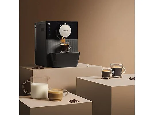 Cafetera superautomática - Cecotec Cremmaet Cube, 1350W, 19 bares, Molinillo integrado, Panel táctil, Thermoblock, Sistema Pre-Infusión, Multicolor - Imagen 5
