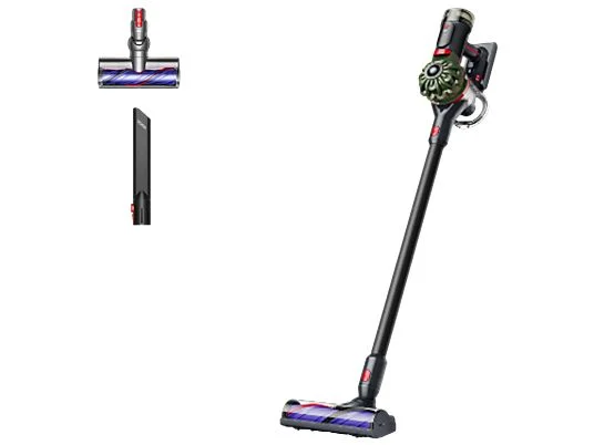 Aspirador escoba - Dyson V8™ Cyclone, Potencia succión 150 W, Autonomía 60 min, Rinconera, Negro