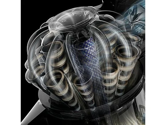 Aspirador escoba - Dyson V8™ Cyclone, Potencia succión 150 W, Autonomía 60 min, Rinconera, Negro - Imagen 6
