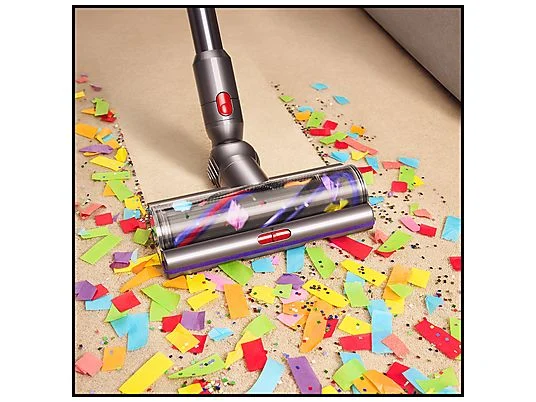 Aspirador escoba - Dyson V15 Detect™ Absolute, Potencia succión 240 AW, Autonomía 60 min, Minicepillo motorizado, 3 Modos, Láser, Sensor Suciedad - Imagen 7