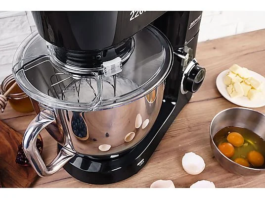 Batidora de repostería - MPM MRK-19B, 2200 W, 6 velocidades, Acero Inoxidable / Negro - Imagen 5