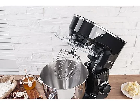 Batidora de repostería - MPM MRK-19B, 2200 W, 6 velocidades, Acero Inoxidable / Negro - Imagen 9