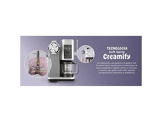 Heladera - NINJA NC701EU, 800 W, 0,48 l, Bicolor - Imagen 3