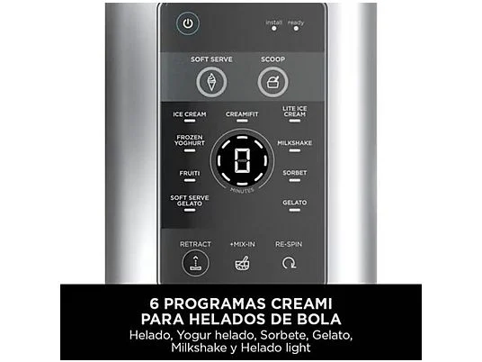 Heladera - NINJA NC701EU, 800 W, 0,48 l, Bicolor - Imagen 9