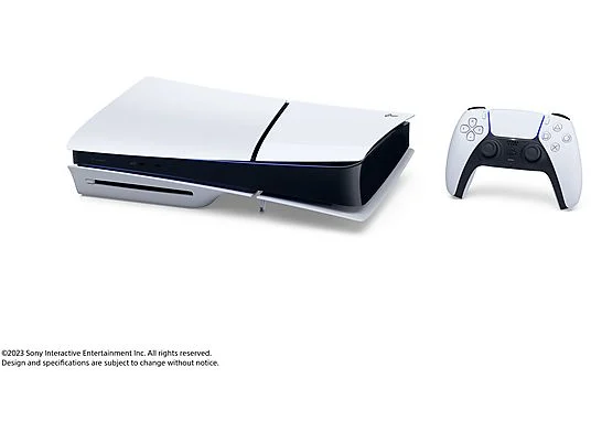 Consola - Sony PS5 Slim Standard, 1 TB SSD, 4K, 1 mando, Chasis E, Blanco - Imagen 6