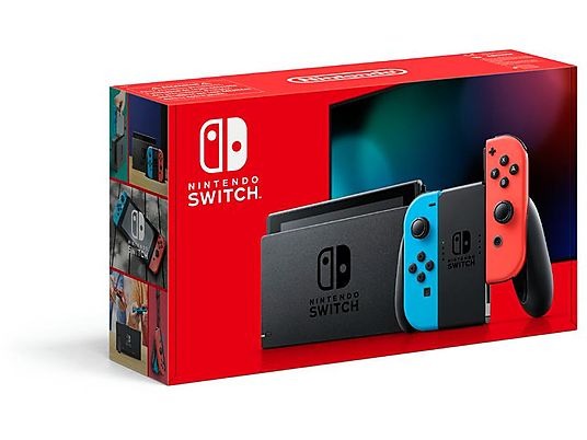 Consola - Nintendo Switch, 6.2", Joy-Con, Azul y Rojo Neón - Imagen 6
