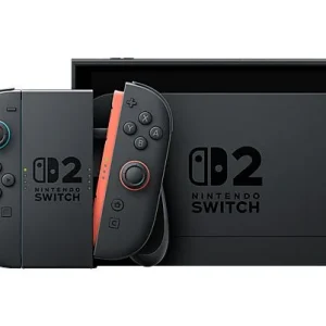 Consola - Nintendo Switch 2, 7.9” Full HD HDR 120 Hz, 256 GB, Magnetic Joy-Con 2 con modo ratón, Azul y Rojo Neón