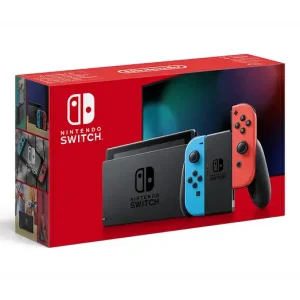 Consola Nintendo Switch - NINTENDO CONSOLA SWITCH AZUL/ROJO NEON, 32 GB, Azul