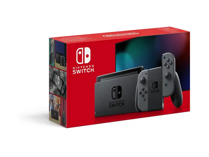 Consola Nintendo Switch - NINTENDO CONSOLA SWITCH GRIS, 32 GB, Gris
